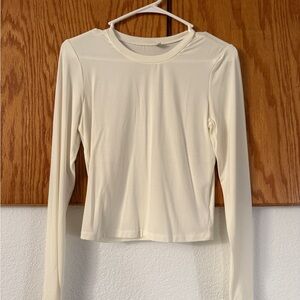 Elwood Cream Long Sleeve Top